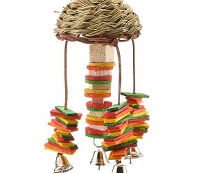 JOUET « Champignon en Rotin »