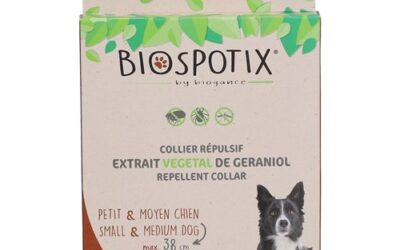 Collier répulsif naturel pour chien